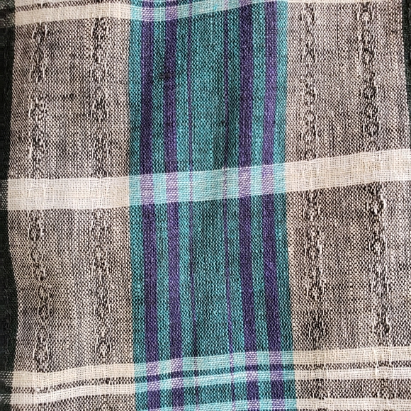 Vintage linen and cotton men's shirt - Picture 7 of 7